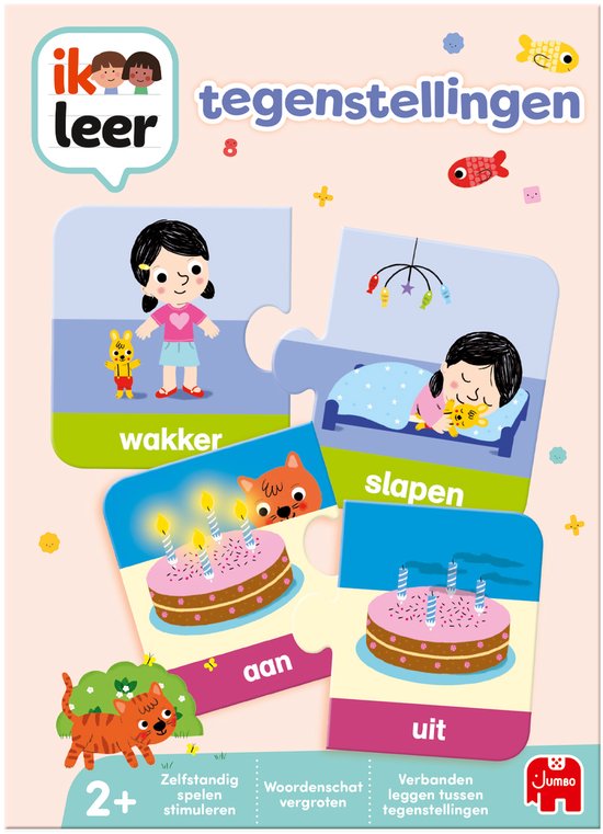 Jumbo - Ik Leer - Tegenstellingen - Educatief spel - Speelgoed vanaf 2 jaar