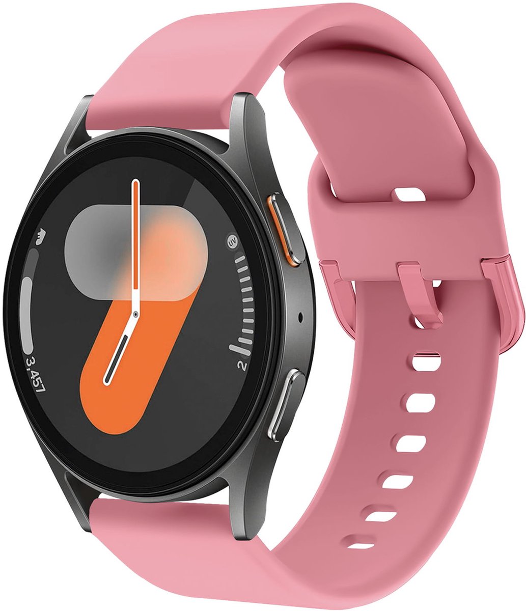 SBG Universeel 20MM Horloge Bandje / Smartwatch Bandje Siliconen Roze