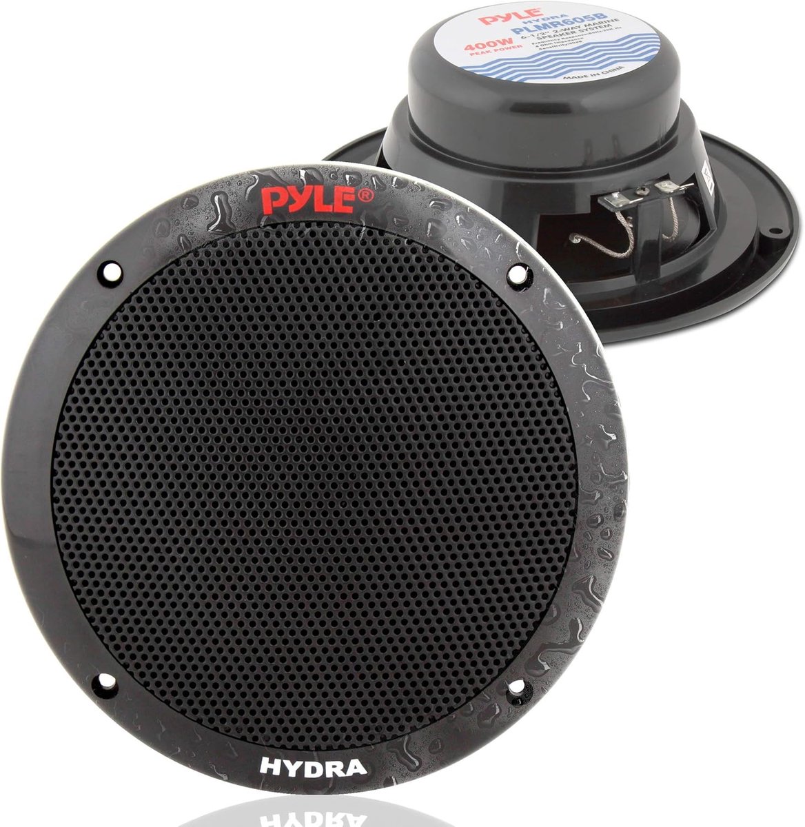 Waterdichte Marine Speaker Set 6 1/2 Inch Dubbele Kegel voor Boten en Buiten