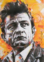 Johnny Cash canvas print (40x60cm)