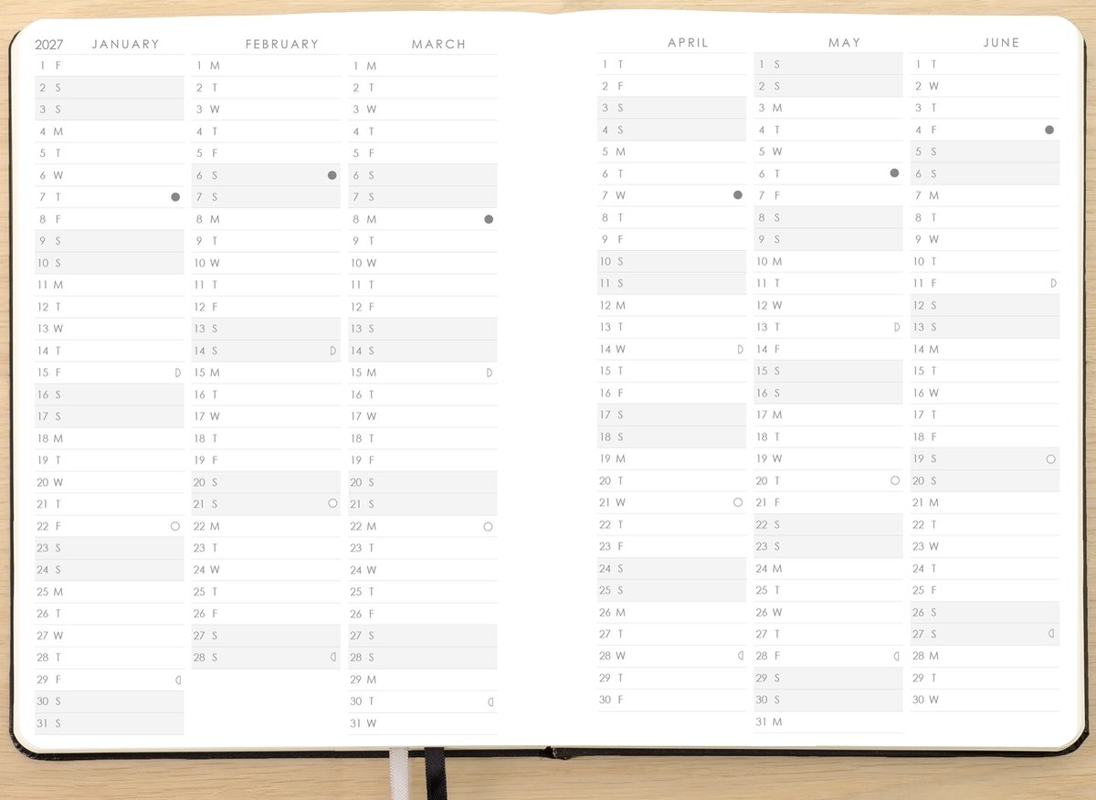 Hieroglyphs Hieroglyphs 2027 A5 Weekagenda - afbeelding 3