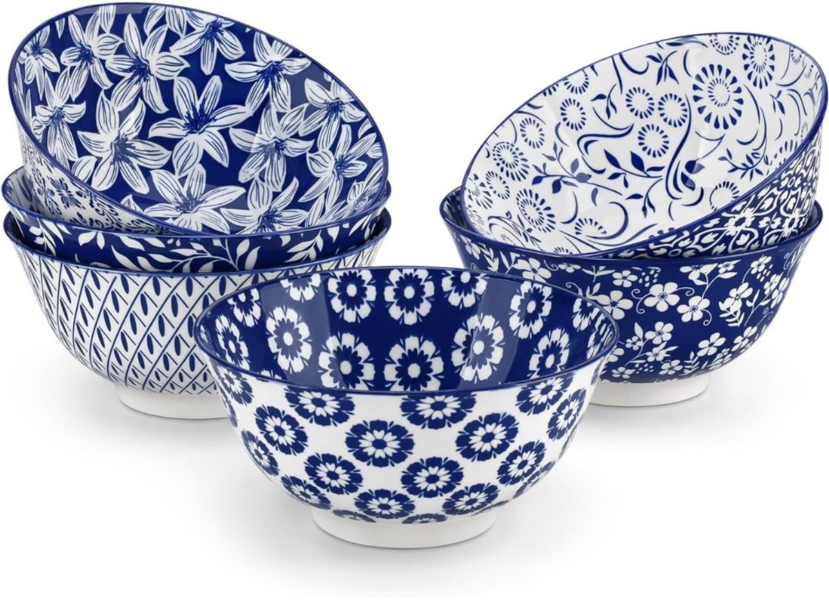 CLVP® Serviesset 6 Persoons - Serviessets - Bordenset - Chique Bordenset - Porselein
