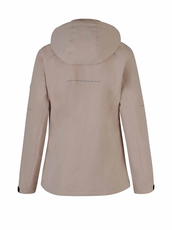 BJØRNSON Leona Regenjas - Zomerjas Dames - Winddicht - Maat 48 - Beige