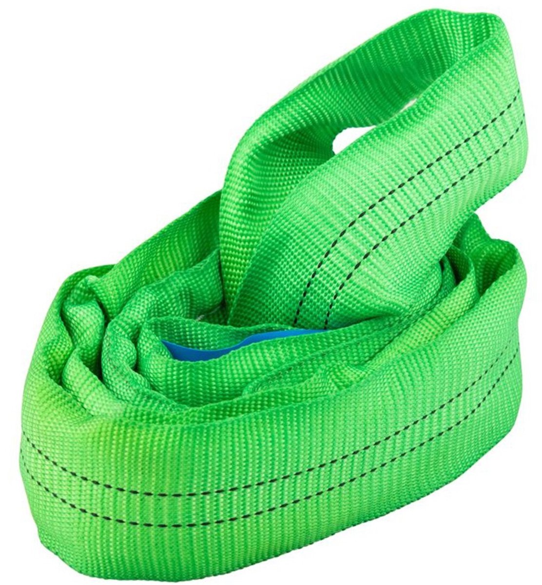Rondstrop 2 ton, groen, 1 meter, eindloze hijsband - TRAILERGEAR