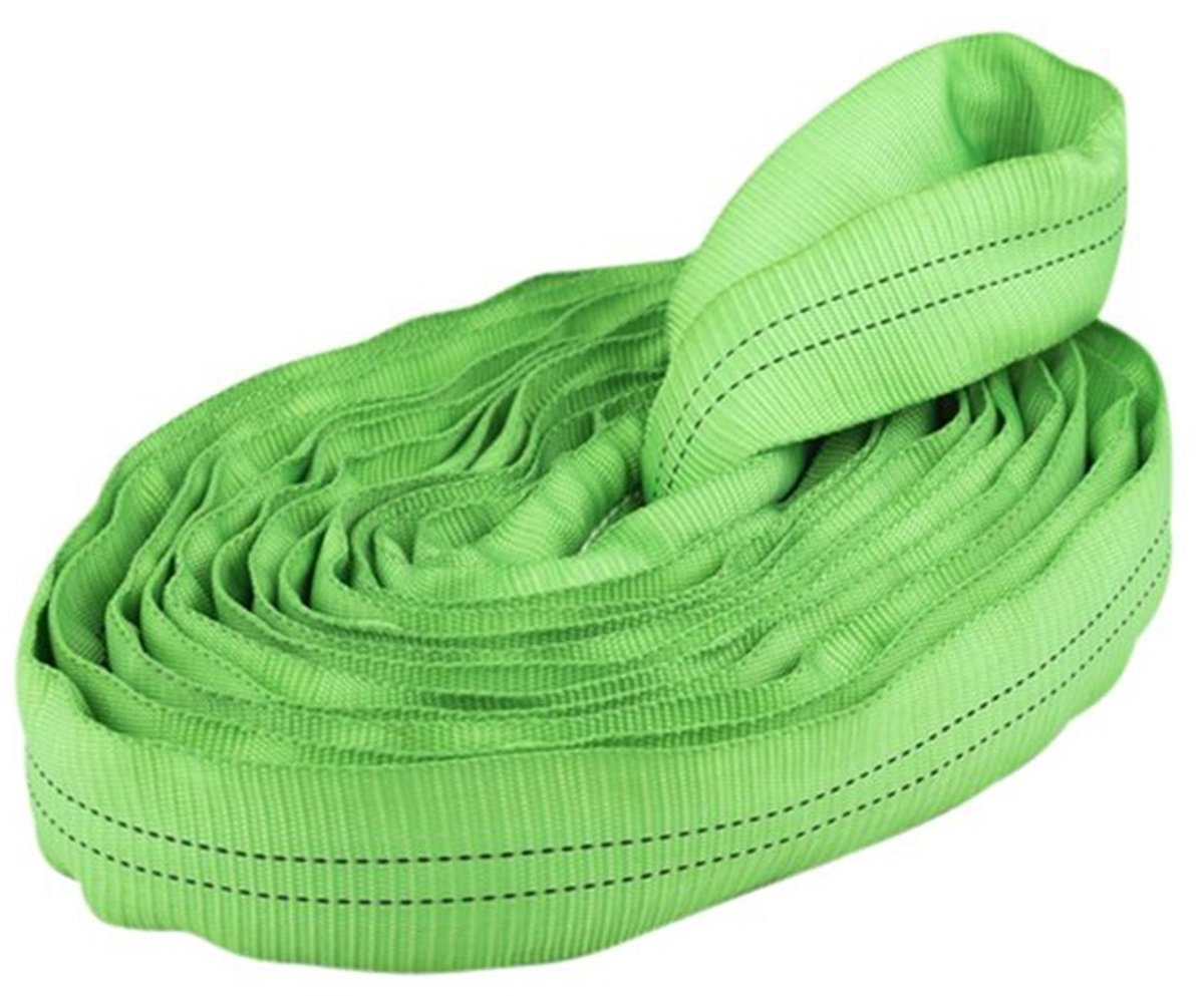 Rondstrop 2 ton, groen, 4 meter, eindloze hijsband - TRAILERGEAR