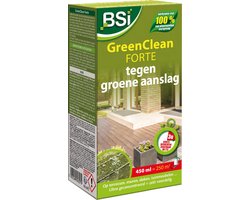 BSI GreenClean Forte Concentraat - Tegen groene aanslag - Groene aanslag bestrijden - 450 ml voor 250 m²