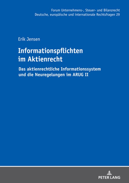 Forum Unternehmens-, Steuer- Und Bilanzrecht- Informationspf ... - cover