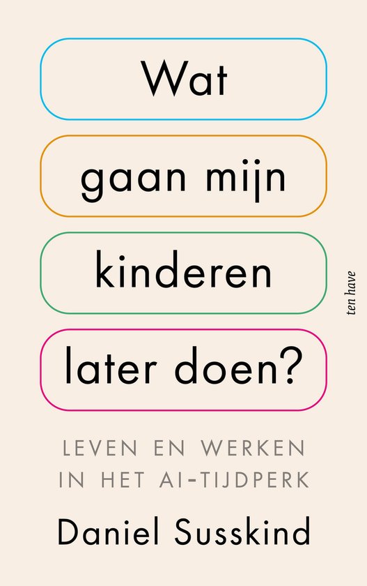 Wat gaan mijn kinderen later doen? - cover
