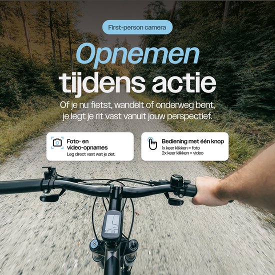REBØNE® Camera Bril - AI Bril met Camera - Slimme Bril 8MP 1080p Full HD - Smart Glasses en Zonnebril met Bluetooth, Muziek en Bellen - 2 Sets Verwisselbare Glazen - Nederlandse App - Zwart met donkere Glazen — afbeelding 4