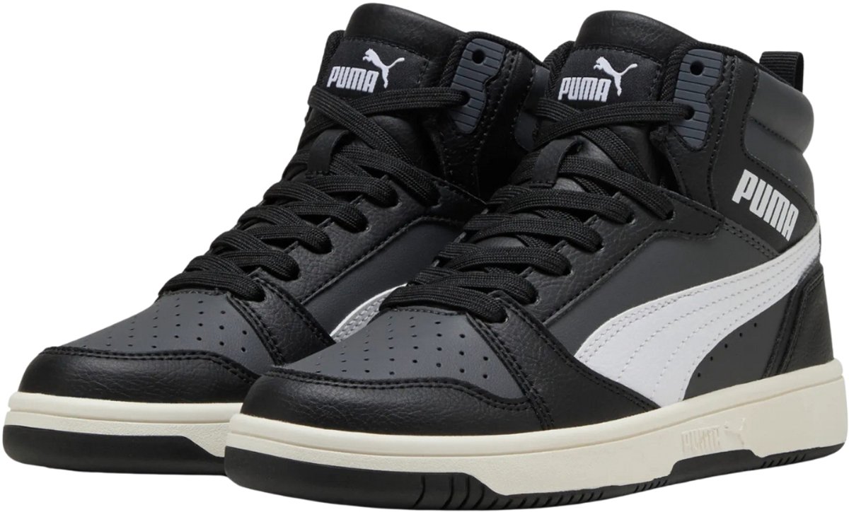 PUMA REBOUND V6 MID JR SCHOENEN 39383129 r Zwart