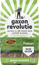Pokon Gazon Revolutie 12,5kg - Gazonmest - Graszaad - Bodemverbeteraar - Voor 250m² - Resultaat Binnen 15 Dagen