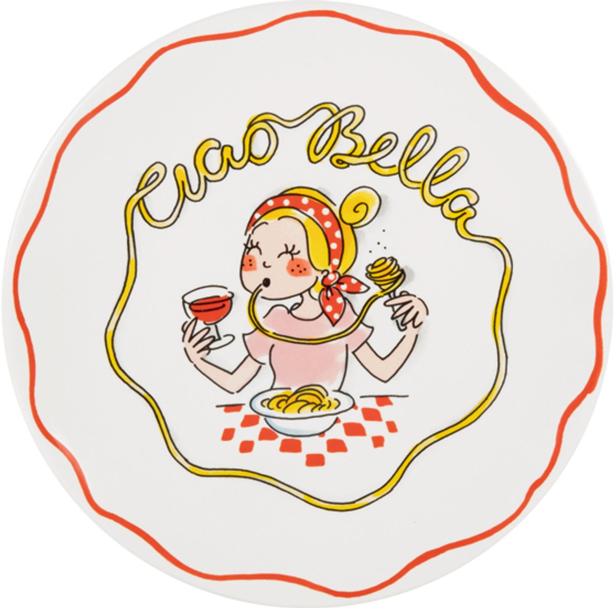 Blond Amsterdam, Pasta: bord 22 cm Ciao Bella
