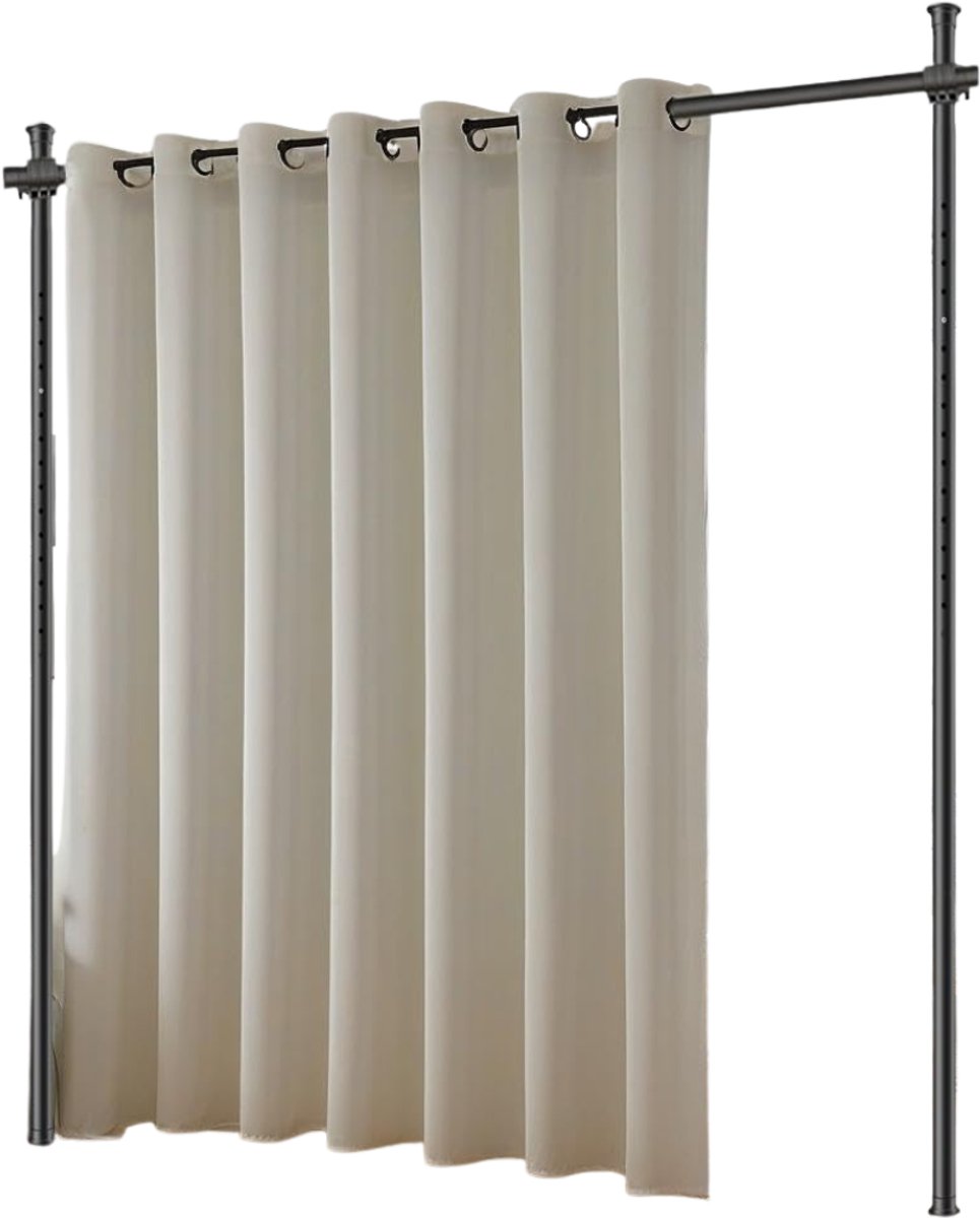 CLVP® Ruimteverdeler zonder Boren - Roomdivider - Kamerscherm - Scheidingswand