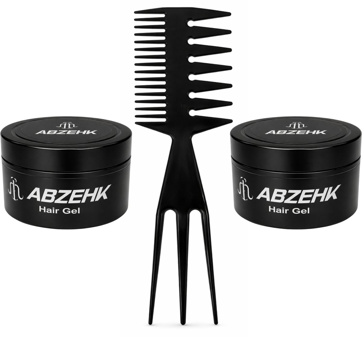 Haargel - Ultra Hard Touch - Transparant - 450ml - Abzehk - Met Styling Kam - Haarstylingtools