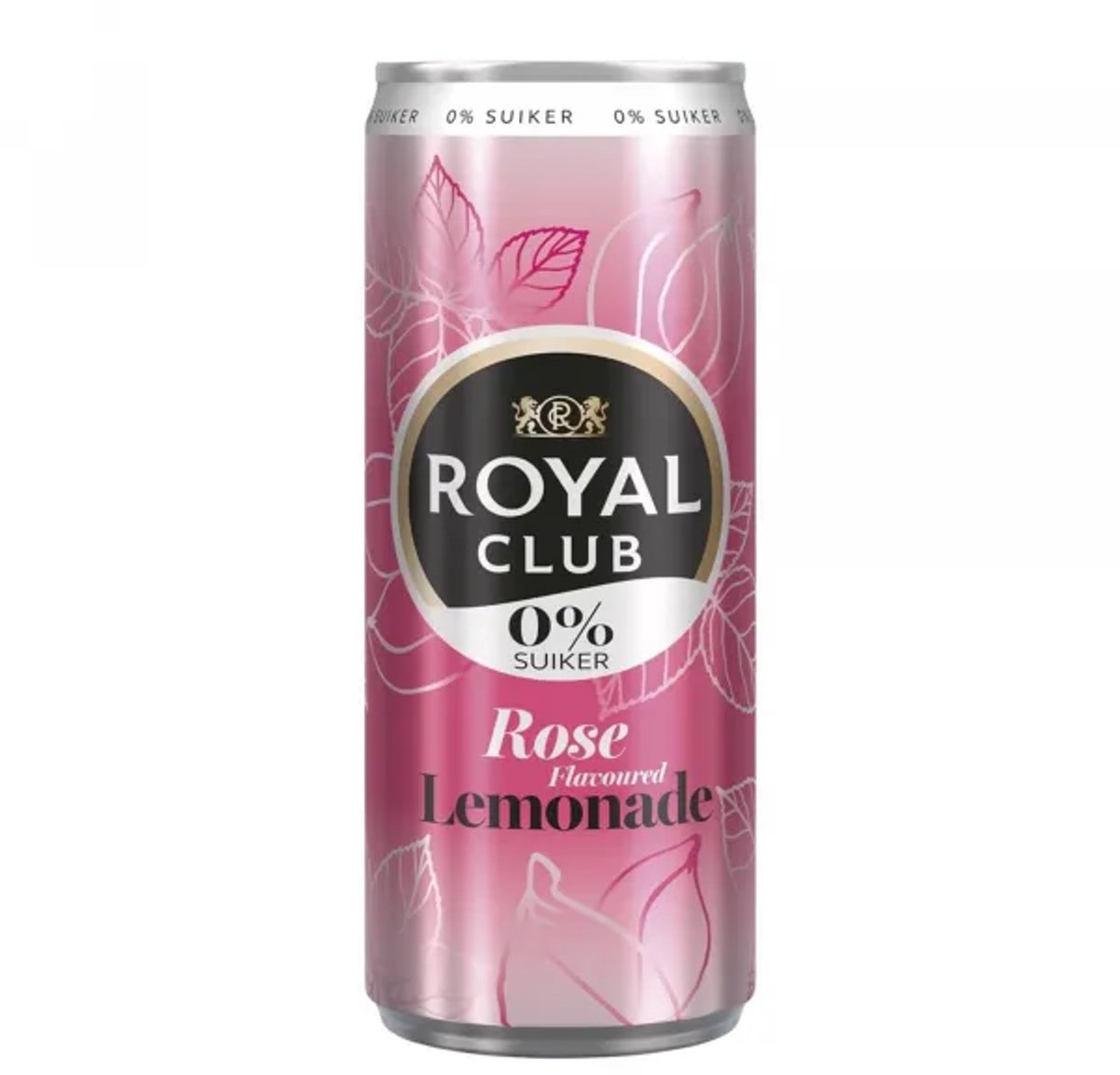 Royal Club Rose Lemonade 0% blik (12x 25cl)