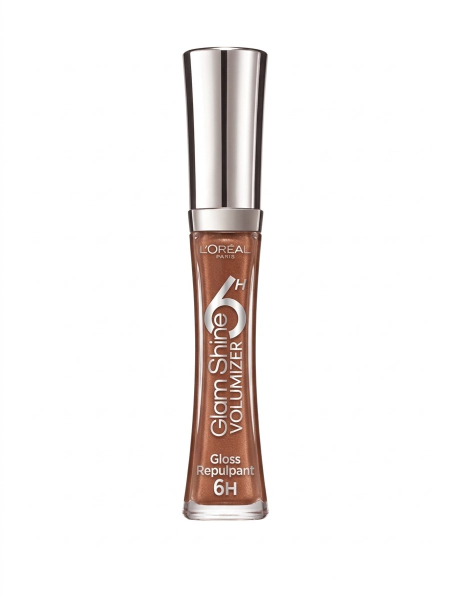 Bol.com L’Oréal Paris Glam Shine 6H - 305 Mocha Obsession - Lipgloss aanbieding