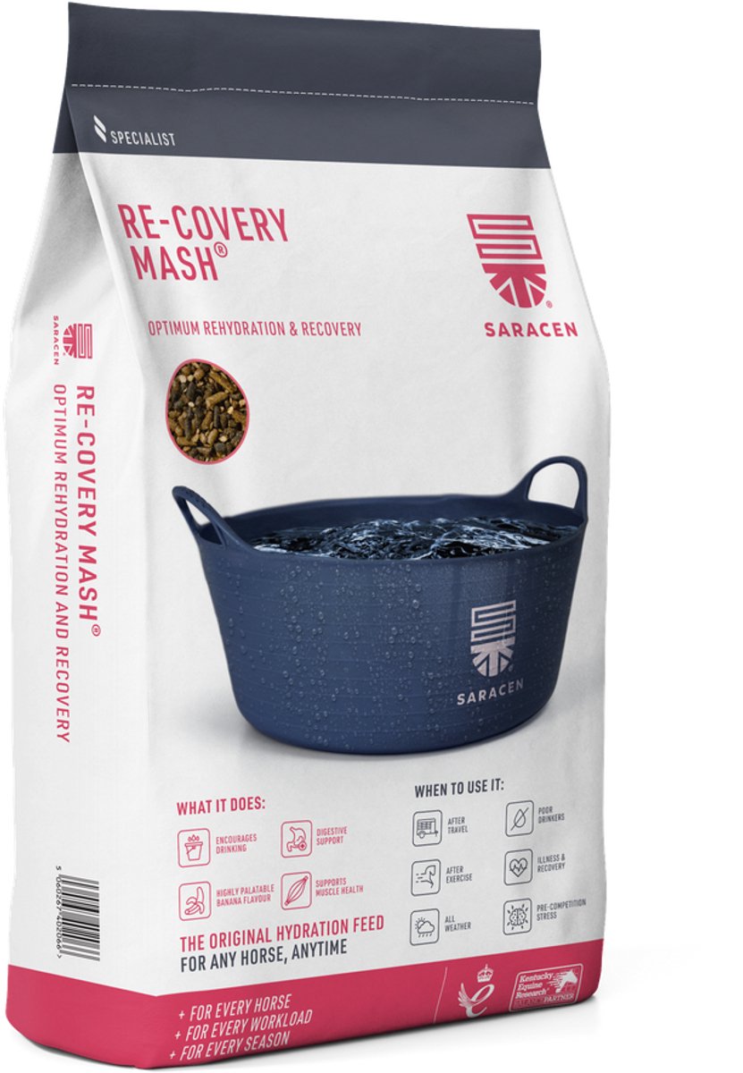 Re-Covery Mash - Saracen - Paardenvoer - Herstel voor paarden