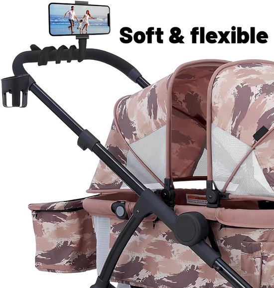 Coche Travel System Kinderkraft Newly 3 en 1, con Moisés y Silla Auto i Coche Travel System Kinderkraft Newly 3 en 1, con Moisés y Silla Auto i