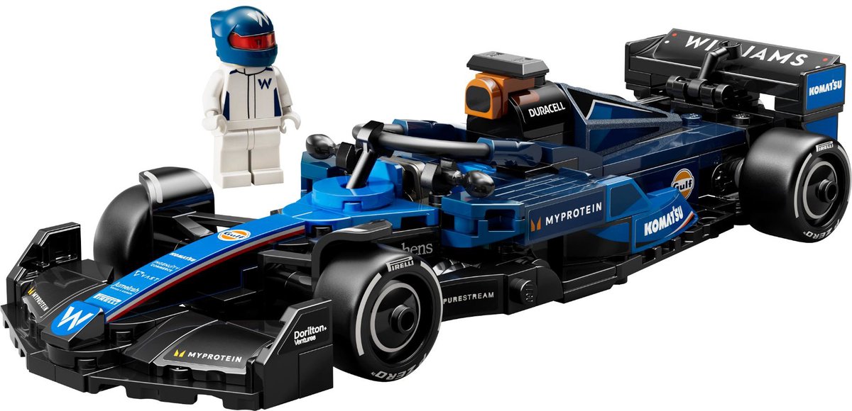 LEGO Speed Champions Williams Racing FW46 F1 racewagen Set - 77249 — afbeelding 9
