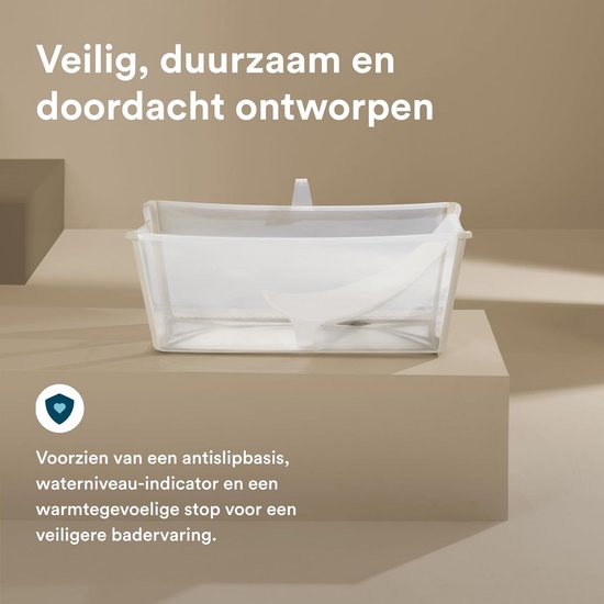 Baby badje met Standaard - Babybad Set Compleet - Voor Jongens en Meisjes - Babybadset — afbeelding 5