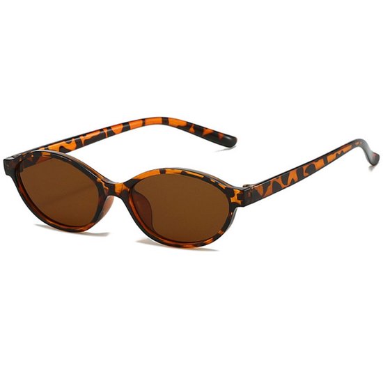 LOUD AND CLEAR® - Lunettes de soleil pour homme Or - Marron - Octogonales - Sans monture - Carrées - Rectangulaires - Lunettes Festival