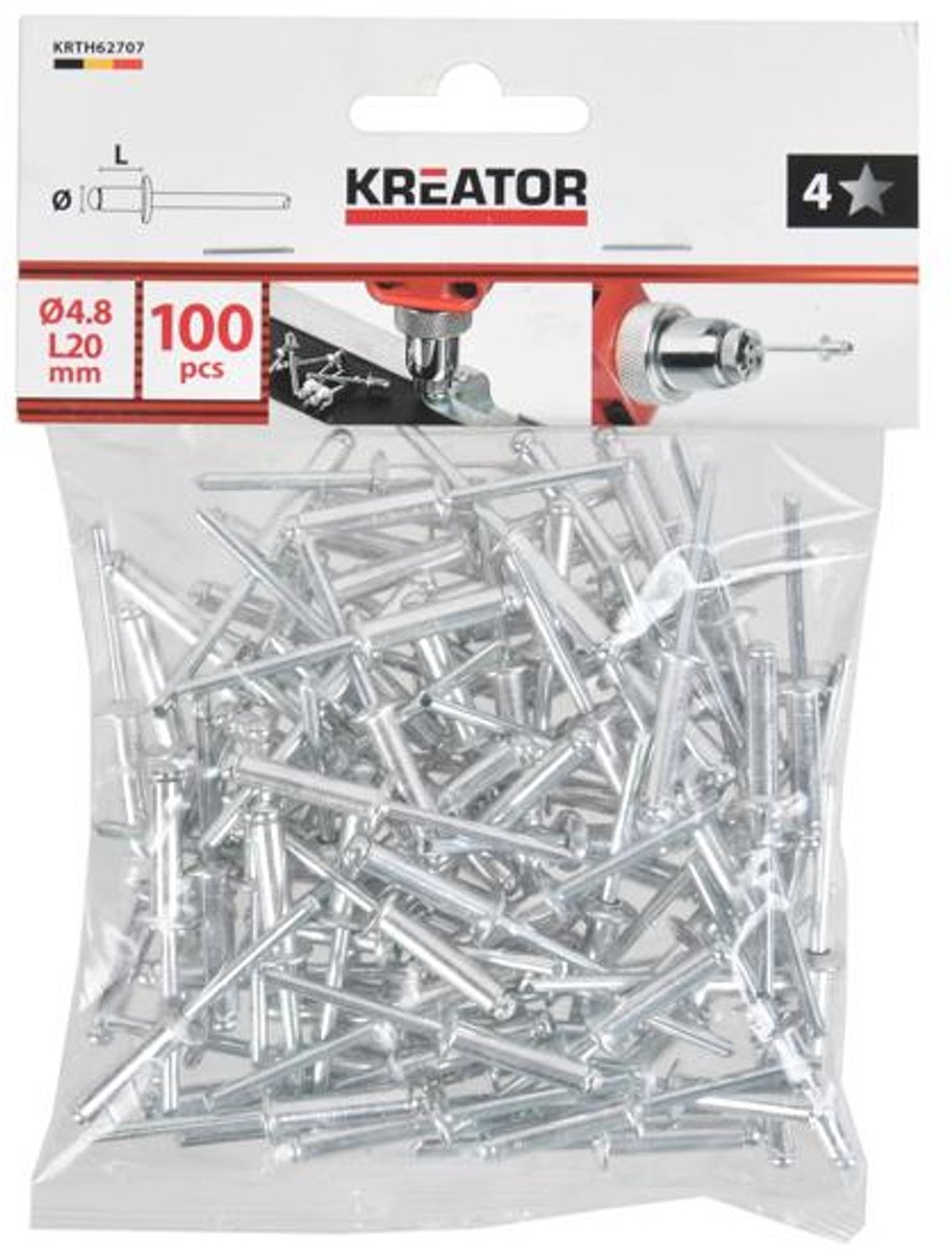 Kreator Klinknagels KRTH62707