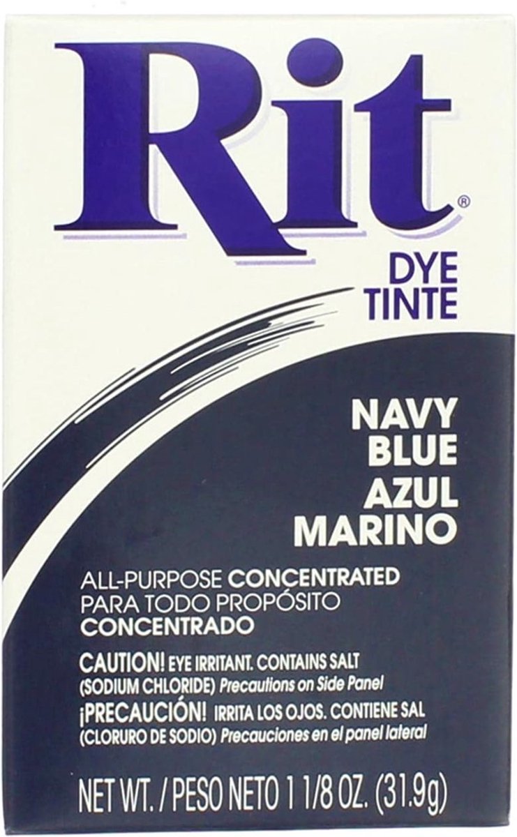 Rit Dye Poeder Navy Blue 31,9 gr