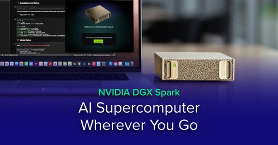 NVIDIA DGX Spark Founders Edition – Compact AI Supercomputer on Your ...