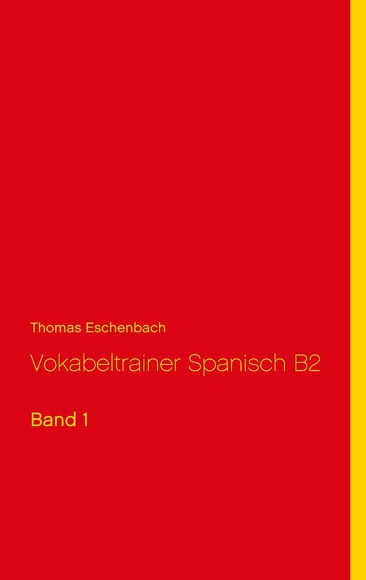 Vokabeltrainer Spanisch B2 - cover