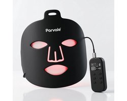 PARVALE® Led Masker Lichttherapie - Led Masker - Led Gezichtsmasker - Collageen Masker - Red Light Mask - Red Light Therapy - Rood Licht Masker - Red Light Therapy Face Mask