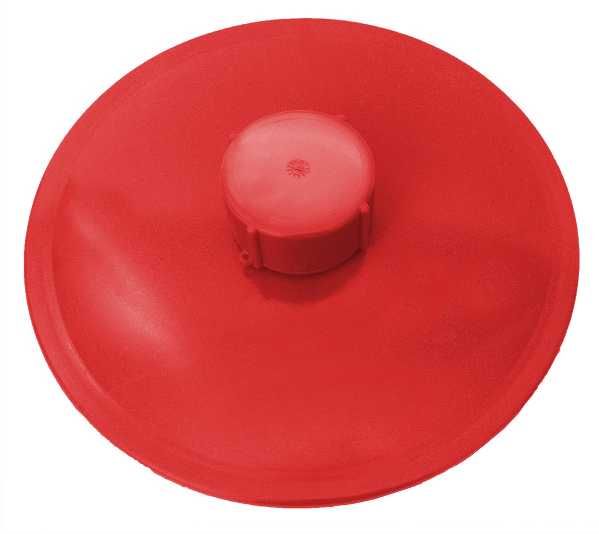 GRAF binnendeel van het deksel 200 mm, rood geschikt voor GRAF universeel vat