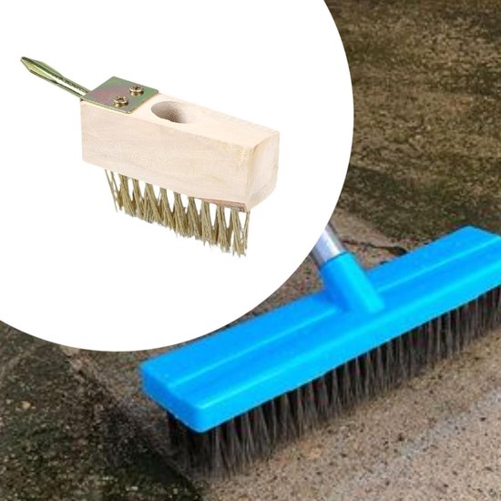 Set van 2 - Onkruidverwijderaar voor voegen - Mosverwijderaar - Onkruidtrekker - Tegelvoegreiniger - Geschikt voor opritten, tuinen, bestrating en trottoirs - Met puntige steel van Merkloos	 — afbeelding 3