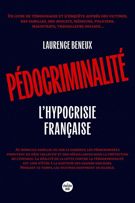 Pédocriminalité, l'hypocrisie française - cover