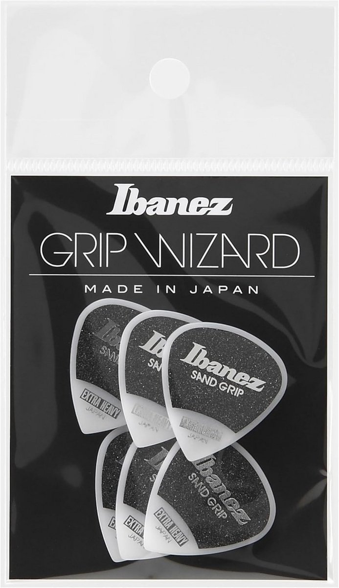 Gitaar Plectrums - Extra Dikke Picks - Muziek Maken - Sand Grip Oppervlak - 1.2 mm - Wit