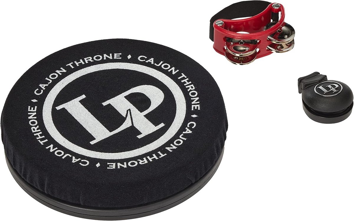 Percussie Accessoires Pakket - Cajon Set - Muziek Maken - Complete Set - Compact Formaat