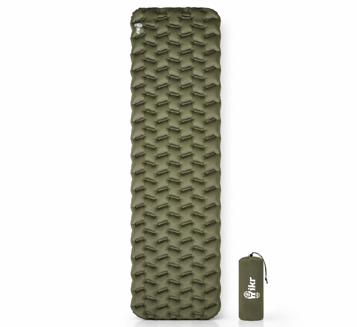 Hikr® Luchtbed - Slaapmat - Opblaasbaar matras - Lichtgewicht - Outdoor - Camping - Hiking & Wandelen