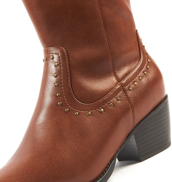 Laarzen met wijde schacht, maat 3XL - model Thelma