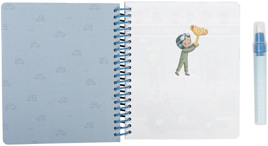 Little Dutch watertekenboek Jim Vehicles - Water magic book