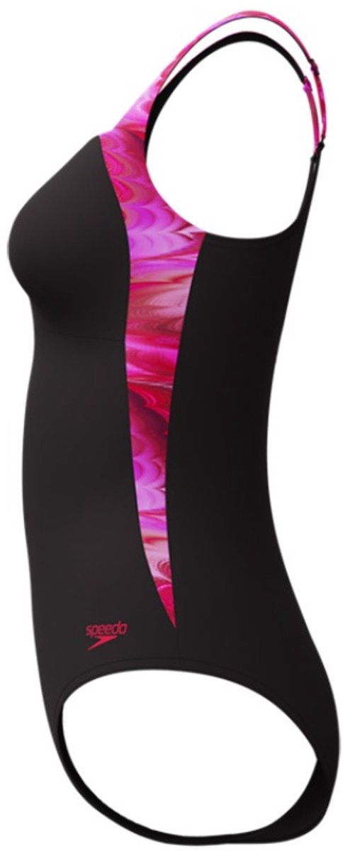 Speedo Lunalustre Printed Shaping Badpak Dames — afbeelding 17