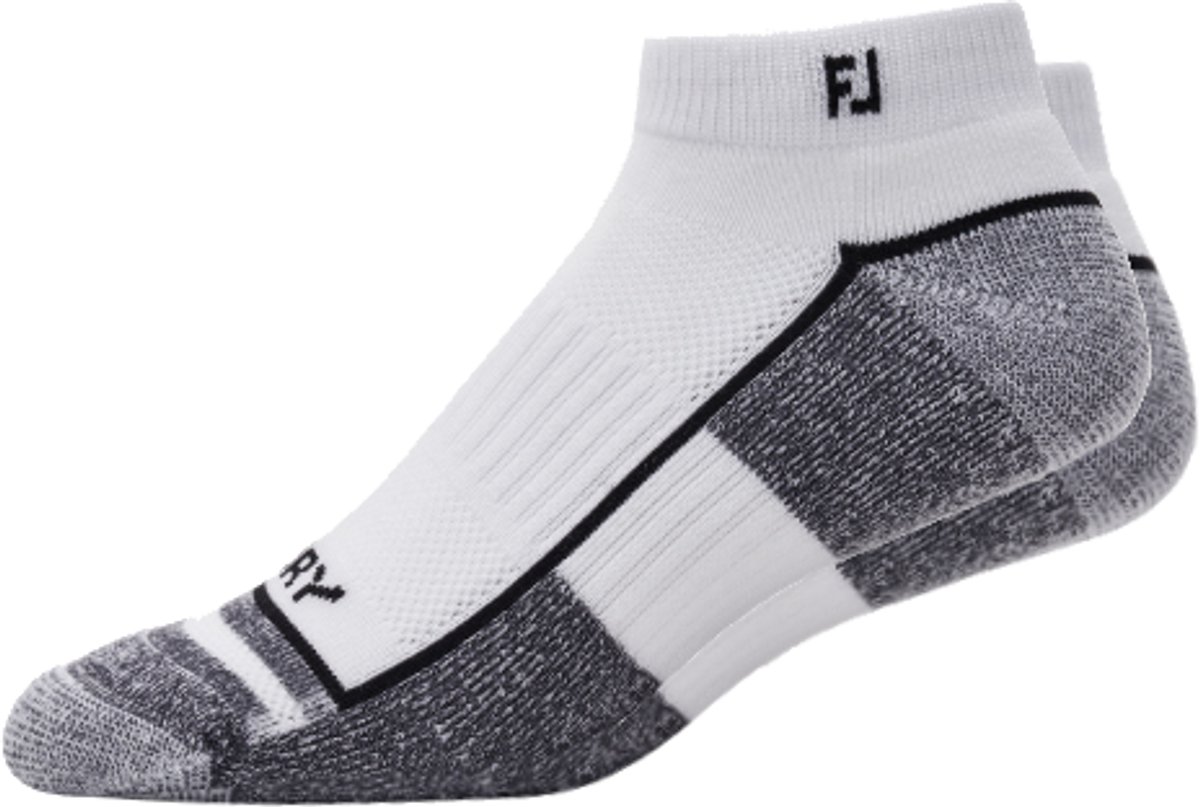 Footjoy ProDry Heren Sport Golfsokken Low-Cut Wit 39-46