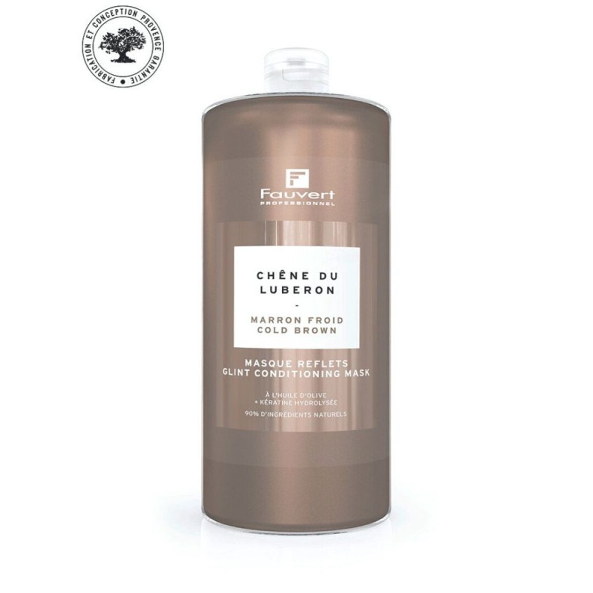 Masque Pigmenté Reflet Marron Froid Chêne Du Luberon Fauvert Professionnel 1L