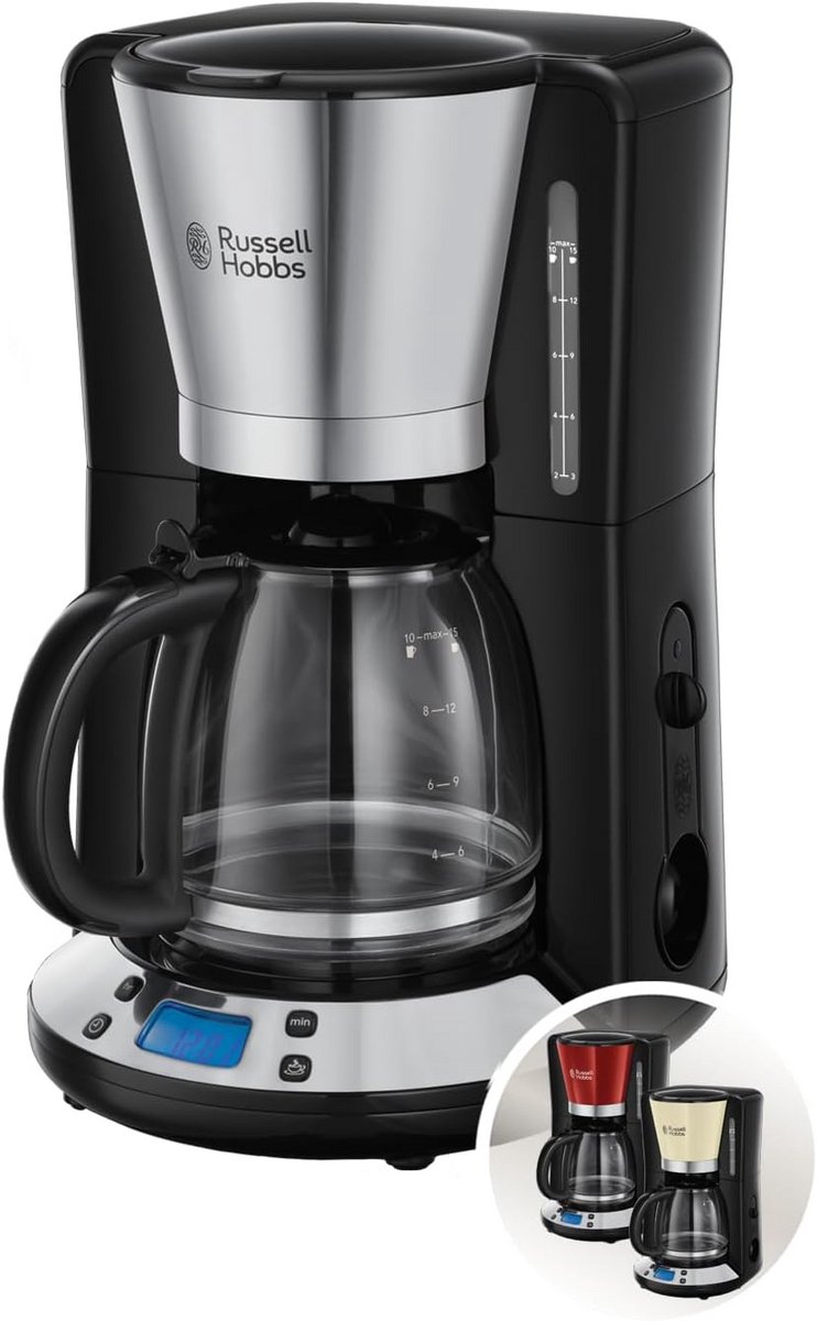 Digitale Koffiezetapparaat met Timer en Warmhoudfunctie - 1.25 Liter
