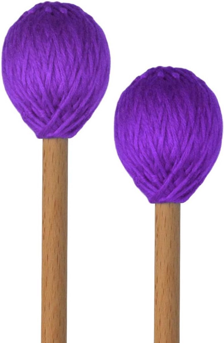 Marimba Mallets Medium Hard Garenkop Esker Handvat Paar