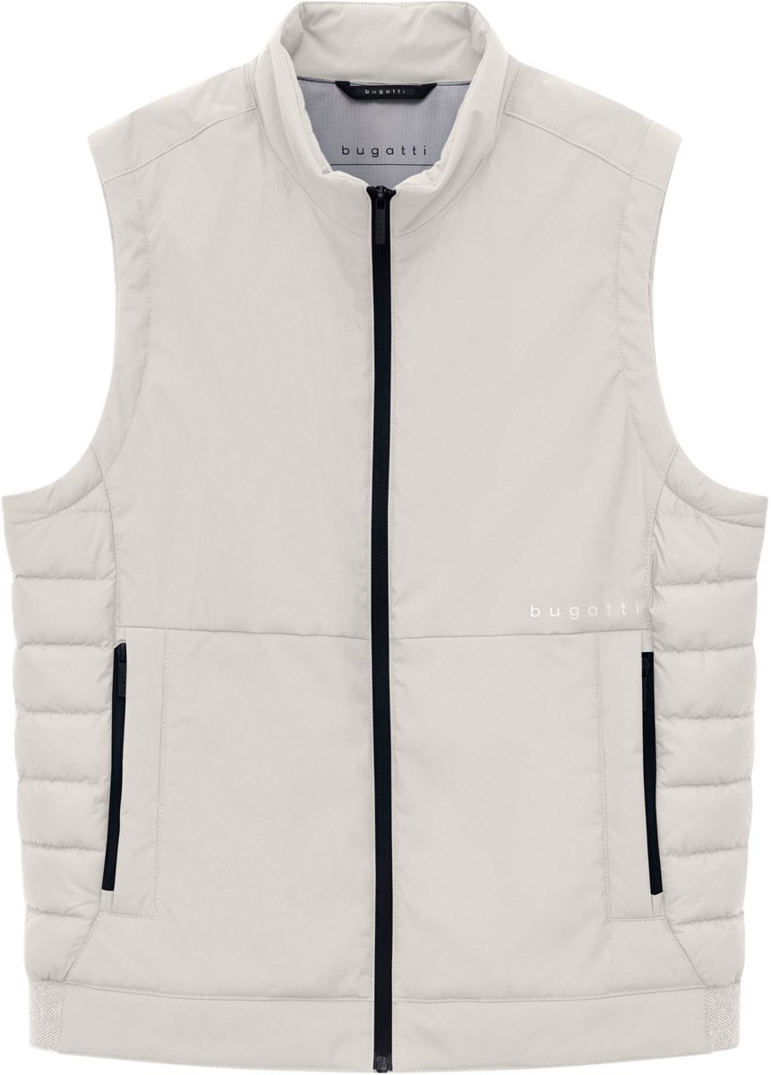 Bugatti Jas Ecru Bugatti Herren Sportswear-weste Bodywarmers Ecru 175100-11503 Creme