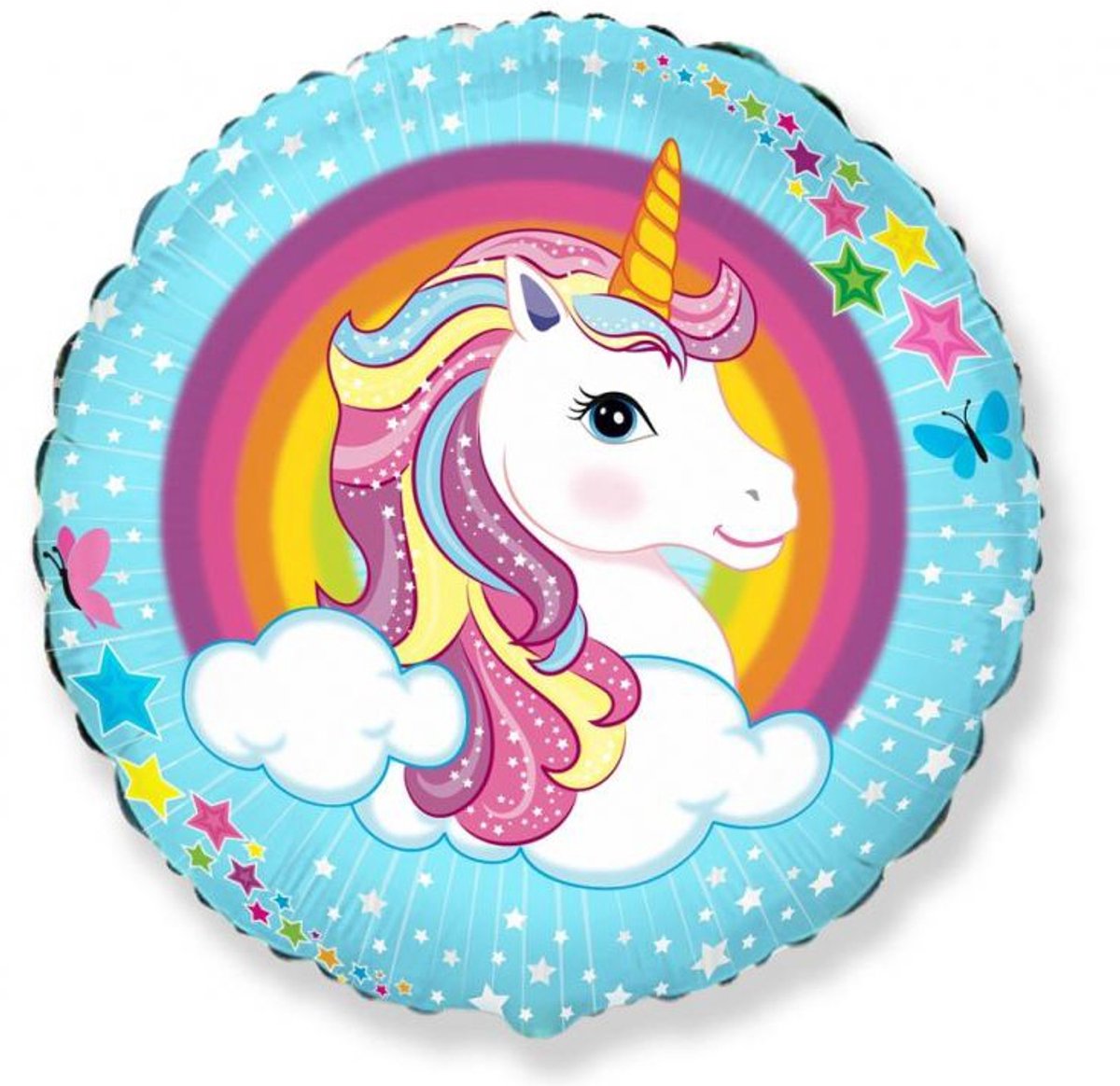 Unicorn Star folieballon 45 cm