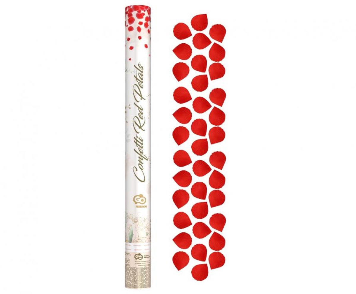 Love Rose Petals confettilanceerder 60 cm