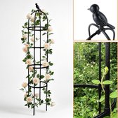 Hoge metalen tuinobelisk 175 cm voor klimplanten en groenten