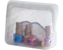 Stasher beauty Bag, wit