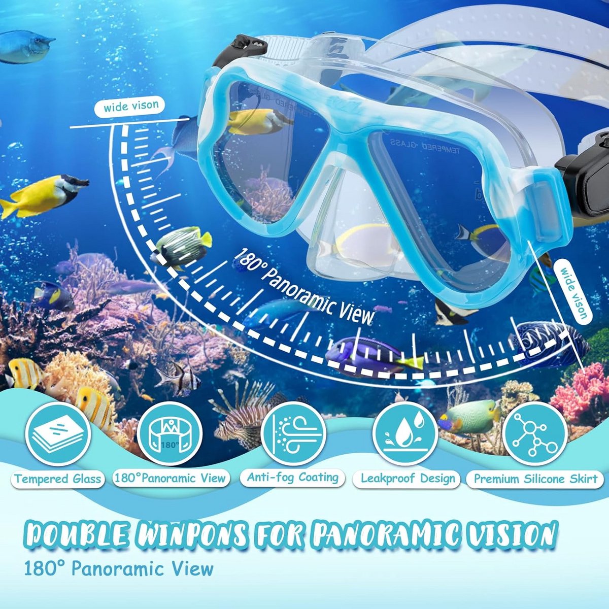 Kids Snorkel Set