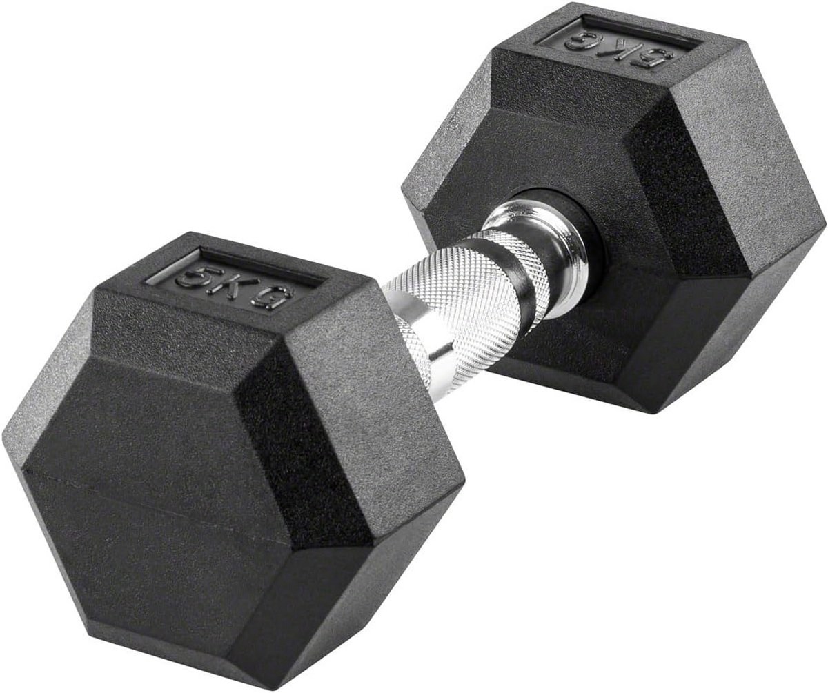 Rubberen halter met zeshoekige vorm voor fitness en thuistraining